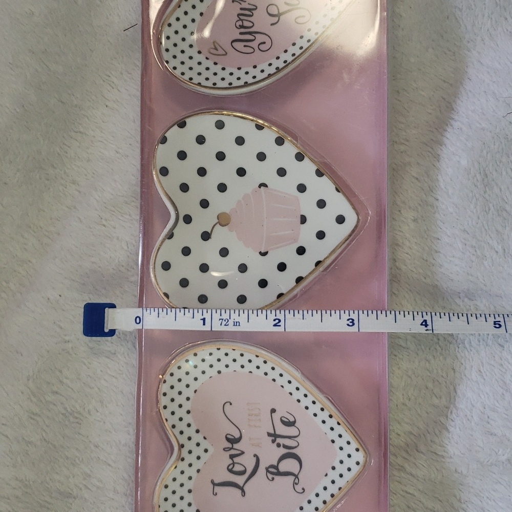 JT ROSE Mini Heart Dishes - Picture 4 of 5